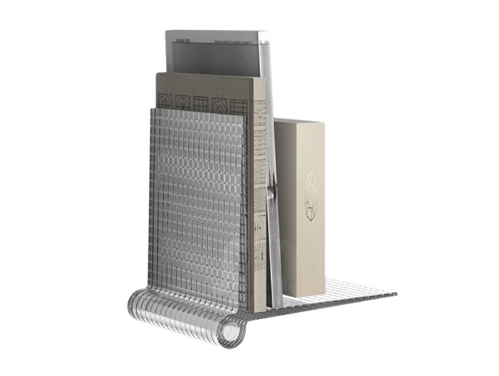 KARTELL set de 2 étagères KITE SHELVES (Cristal - Technopolymère thermoplastique transparent)