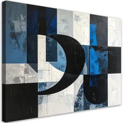 LEINWANDBILD 3D und geometrisch 30x20cm