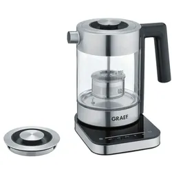 Graef Glas-Wasserkocher »Family Line WK350EU« - 1 L transparent, 23x23.5x20.4 cm