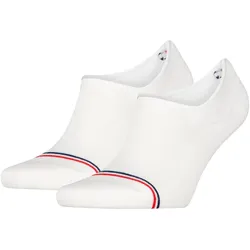 2er Pack TOMMY HILFIGER Iconic Füßlinge 001 - white 43-46
