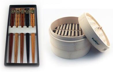 BergHOFF Bamboo 13Pc Steamer Set with Chopsticks