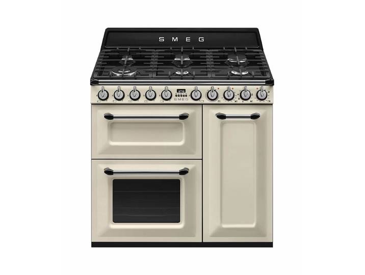 SMEG TR93P Victoria Gasherd Creme