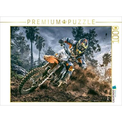 CALVENDO Puzzle Schlammfontänen im Vollgasrausch | 1000 Teile Lege-Größe 64x48cm Foto-Puzzle für glückliche Stunden, von , Calvendo Puzzle