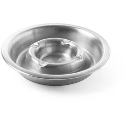HENDI Aschenbecher mit Rinne, ⌀160x(H)30mm