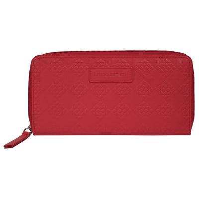 Geldbörse BRUNO BANANI "BRUNO BANANI Damen echt Leder", Damen, rot, Leder, Kleinlederwaren, echt Leder