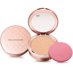 NAJ-OLEARI Silk Feel Wet & Dry Powder Foundation - natur
