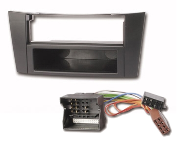 CHP Mercedes E-Klasse Radioblende + ISO Adapter