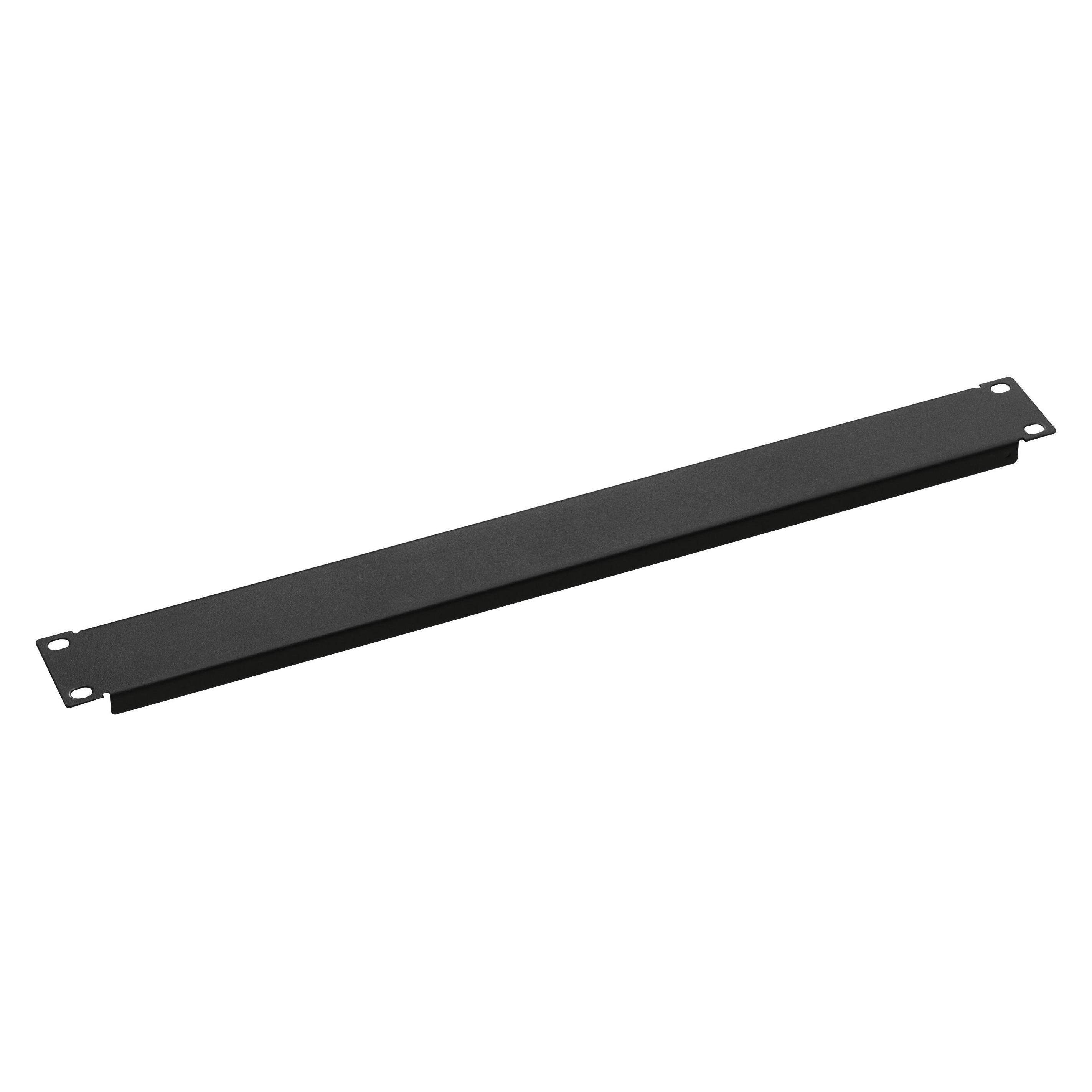 Lanview 1U 19" SCREW TYPE BLANK PANEL (RAB100BL)