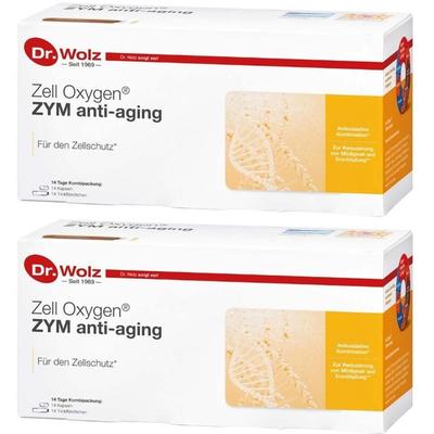 Zell Oxygen ZYM Anti-Aging 14 Tage Kombipackung 2x 2x1 St