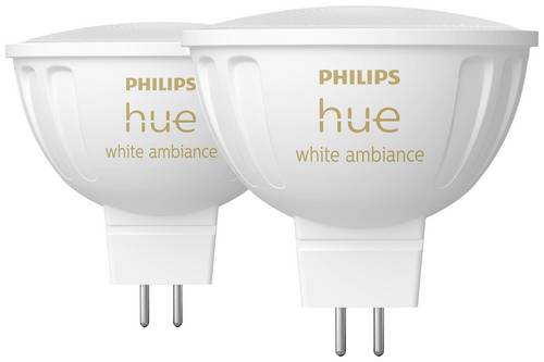 Philips Hue LED-Leuchtmittel 8719514491588 EEK: G (A - G) Hue White Ambiance GU5.3