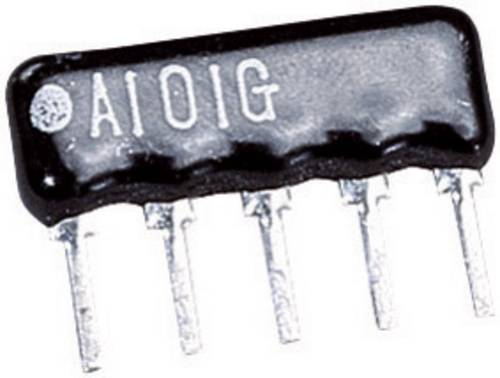 416029 Widerstandsnetzwerk 10kΩ radial bedrahtet SIP-4+1 0.125W