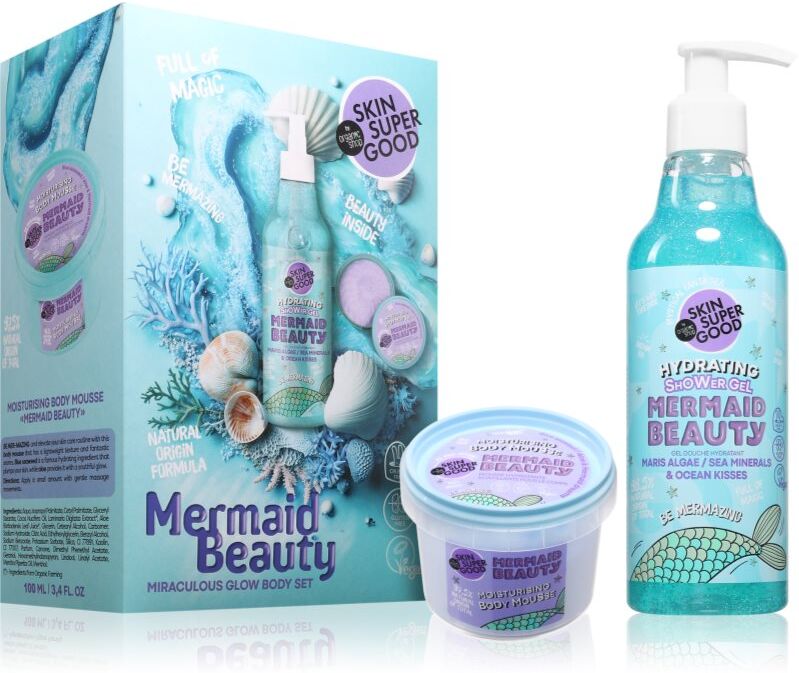 Organic Shop Skin Super Good Mermaid Beauty gift set for the body