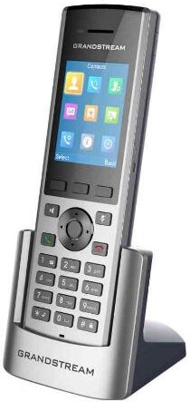 Grandstream DP730 Un téléphone IP sans-fil DECT permettant aux utilisateurs de mobiliser leur réseau VoIP.