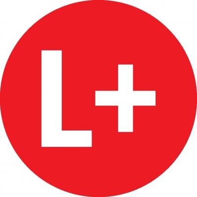 Aufkleber I Leiterkennzeichen Gleichstrom Positiv, RoHS-konform, Folie, selbstklebend, Ø 20mm, 20/Bogen, DIN EN 60445 / IEC 60417