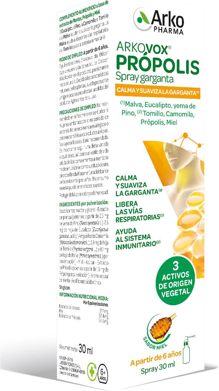 Arkopharma Arkovox Spray Própolis 30ml