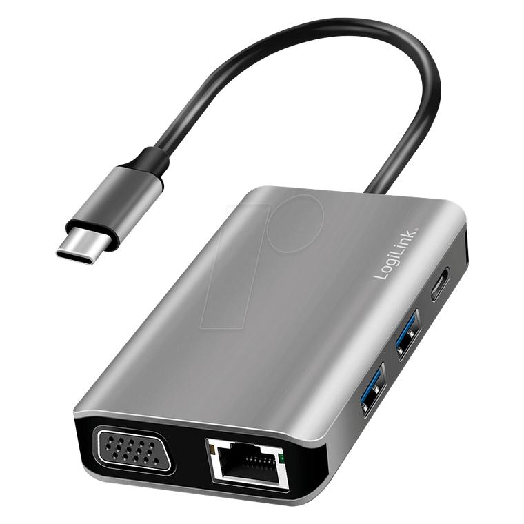 LogiLink UA0410 (USB-C, 7 Ports) (UA0410)