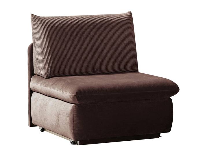 Novel Schlafsessel, Braun, Kunststoff, 90x89x83 cm, Stoffauswahl, Liegefunktion, Wohnzimmer, Sofas & Couches, Schlafsofas, Schlafsessel