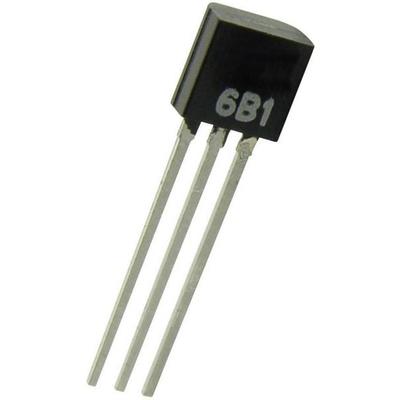 B + B Thermo-Technik TSIC506-TO92 TSIC506-TO92 Temperatursensor -10 bis +60 °C TO-92 radial bedrahtet