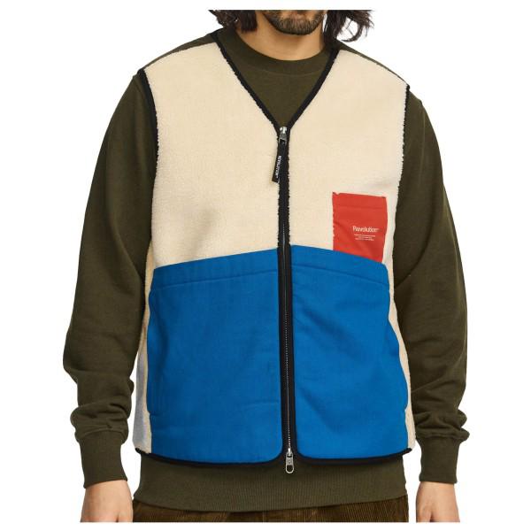 Revolution - Blocked Teddy Vest - Fleecegilet Gr XL bunt
