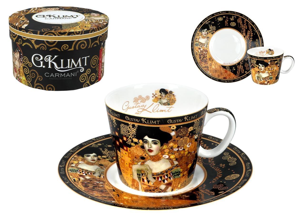 Carmani Espresso Cup - Een kop espresso - G. Klimt, Adela