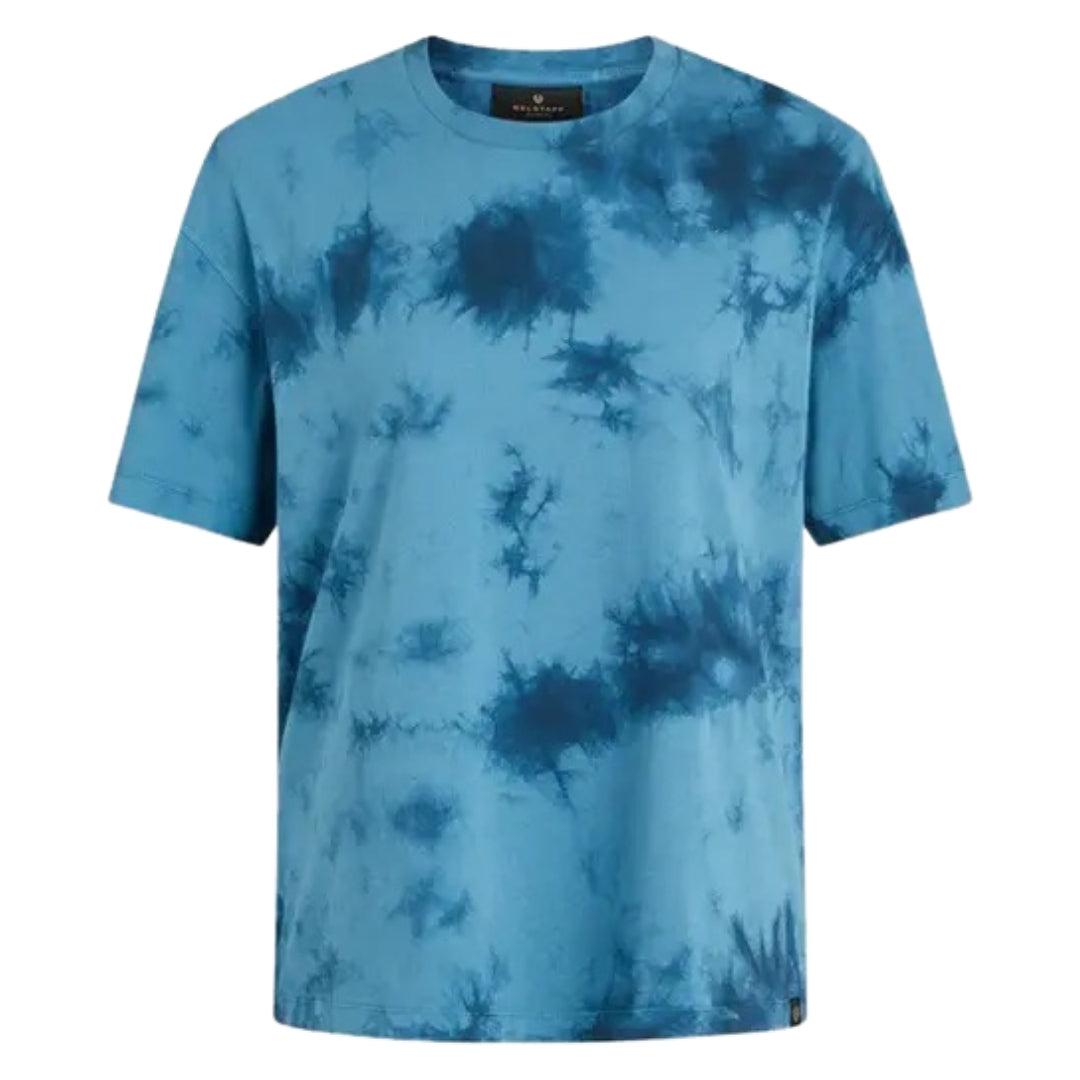 Belstaff Wave Dye Ride Ocean Blue T-shirt