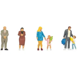 NOCH 15415 H0 Einschulung Figuren-Set, handbemalt, Spur H0 1:87