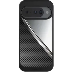 Nivocase Hülle für Google Pixel 10 Handyhülle NIVOcore Case Schwarz Carbon Metall Stahl (Google Pixel 10), Smartphone Hülle, Schwarz