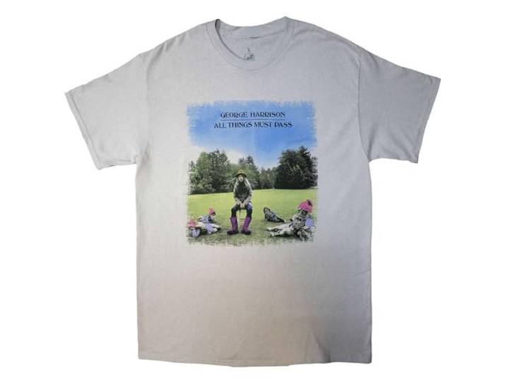T-Shirt # Xl Grey Unisex # All Things Must Pass