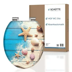 Schütte MDF WC-Sitz BEACH AND WOOD