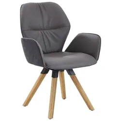 Niehoff Design-Schalenstuhl Chianti mit Massivholz Gestell
