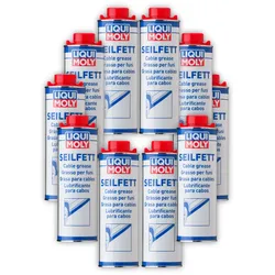 10x Schmiermittel LIQUI MOLY 6173 Seilfett Korrosionsschutz Unterbodenschutz 1 Liter