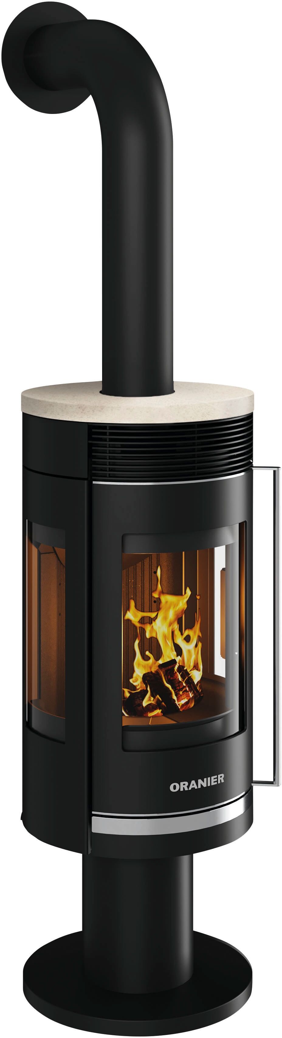 Kaminofen ORANIER "»Rota Twist«", schwarz, Kaminöfen