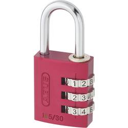 ABUS ABVS46615 Vorhängeschloss 31.5 mm Rot Zahlenschloss