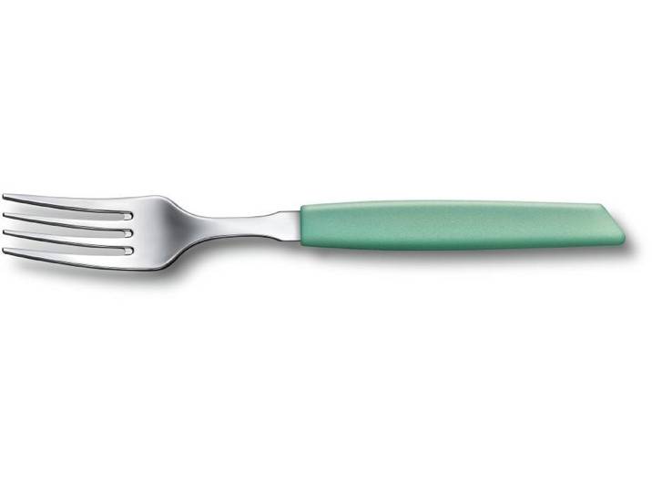 Tafelgabel VICTORINOX Swiss Modern , grün (mint), Edelstahl, Essgabeln, Tafelgabel
