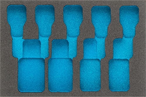 Hazet 2K zacht schuim-inlegstuk type 163-270L, meerkleurig, 172 x 114 mm