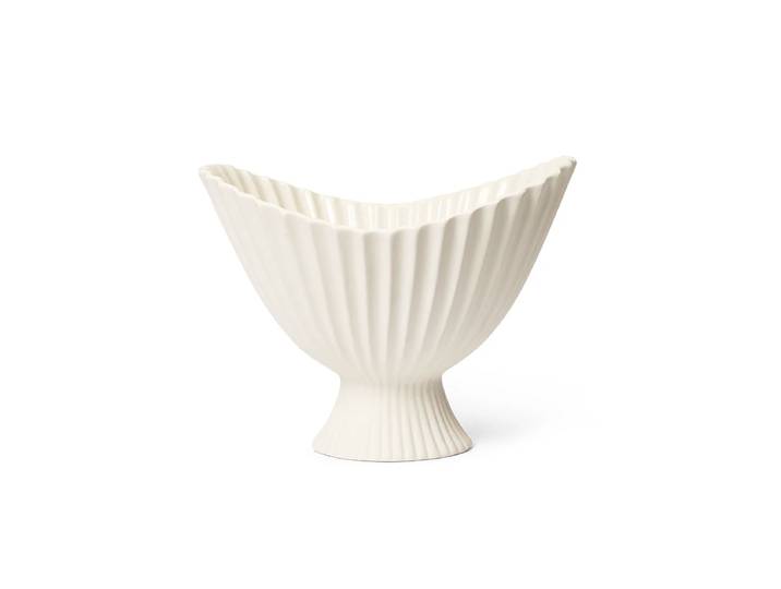 Ferm Living - Fountain Dekoschale, medium, off-white