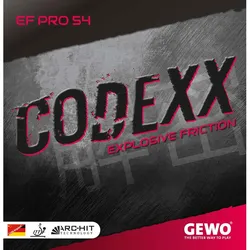 Gewo Belag Codexx EF Pro 54 rot MAX - rot max