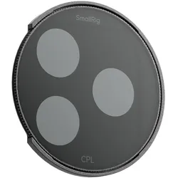 SmallRig 6733 CO-F1 Aufsteckbarer CPL-Filter für das iPhone 18 Pro / 18 Pro Max, Weiteres Smartphone Zubehör, Schwarz