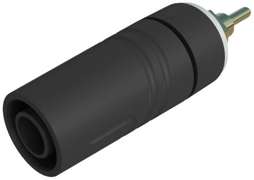 Hirschmann Test & Measurement SAB 2630 S1,9 Au Sicherheits-Laborbuchse Buchse, Einbau vertikal Stift-Ø: 4mm Schwarz