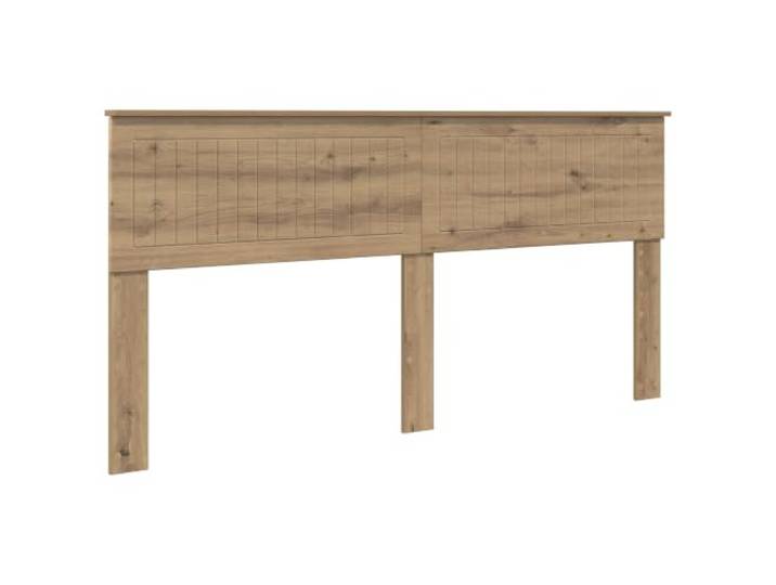 KKgypkn Kopfteil Artisan-Eiche 180 cm Holzwerkstoff, modernes Design, rechteckige Form, pflegeleicht, einfache Montage