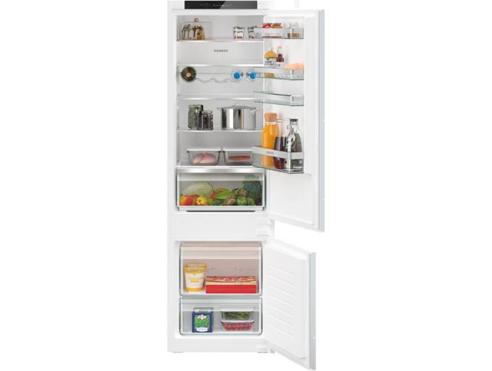 SIEMENS Einbaukühlgefrierkombination iQ300 KI87VVSE0, 177,2 cm hoch, 54,1 cm breit, Low Frost: geringere Eisbildung & schnelleres Abtauen