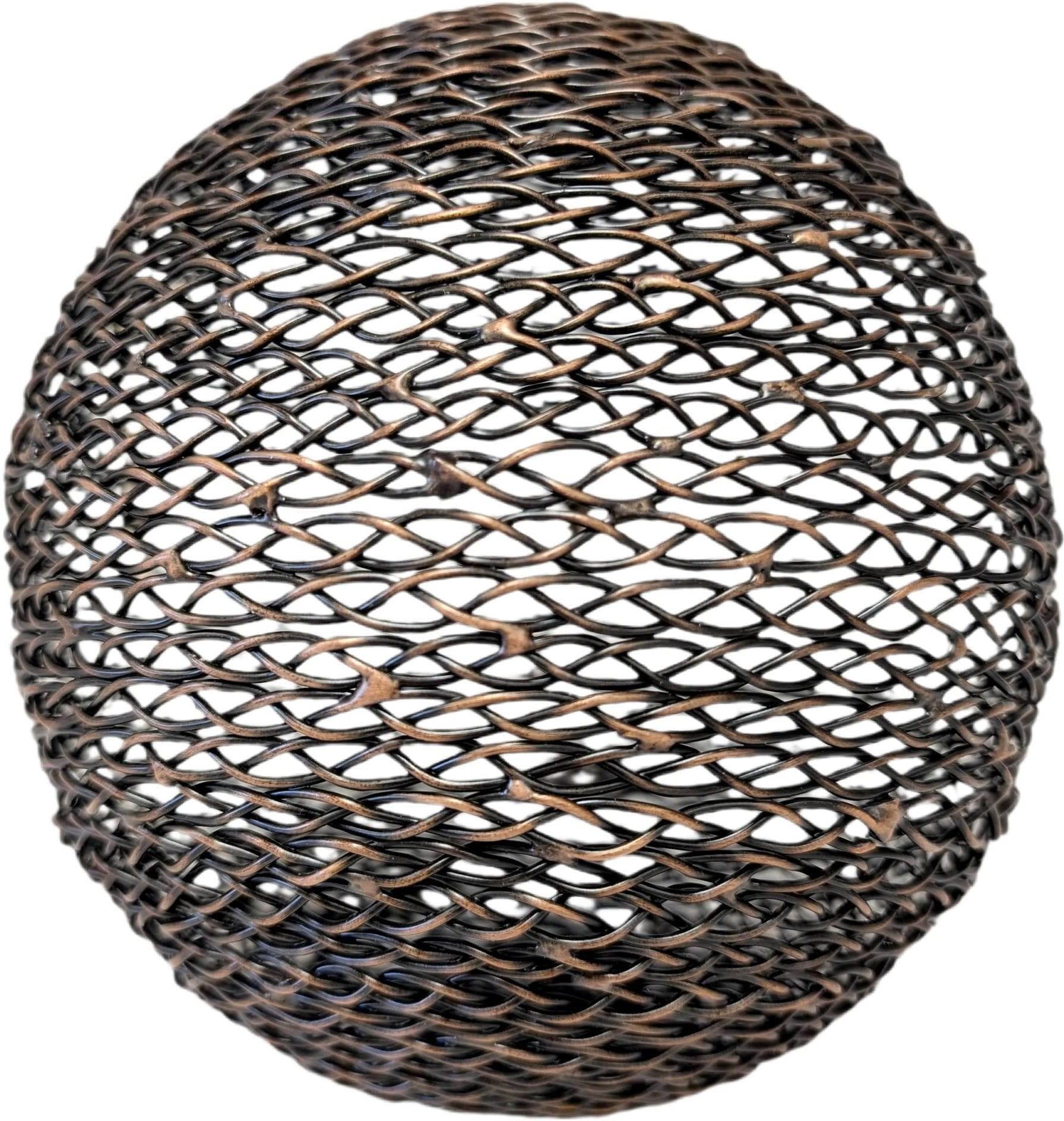 Dekokugel "CHALET Chalet Patti", braun (bronze), H:20cm Ø:20cm, Polyresin, Dekofiguren, Dekokugel bronze B/H/T: 20cm