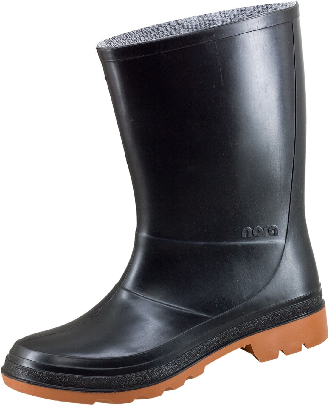 Gummistiefel NORA "Iseo", Damen, Gr. 38, schwarz, Obermaterial: 100% PVC PVC., Schuhe Gummistiefel