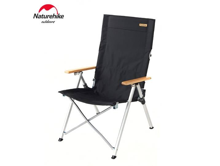 Chaise pliante réglable Naturehike pour le camping, la pêche et la plage, en aluminium, pour les voyages en plein air et la randonnée