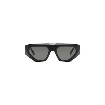 Sonnenbrille PHILIPP PLEIN "Sonnenbrille", Herren, schwarz (0202, schwarz, schwarz), Sonnenbrillen Sonnenbrille