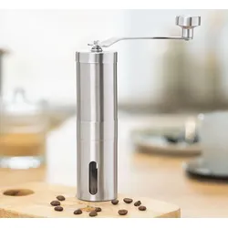 Edelstahl-Kaffeemühle