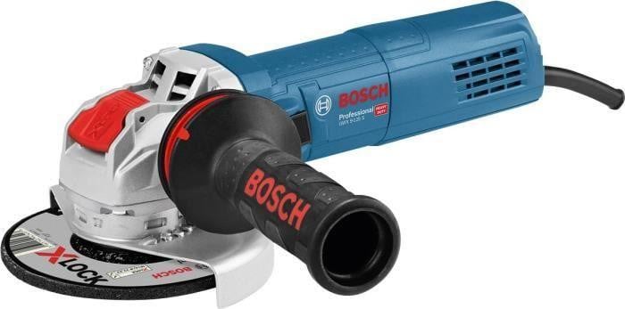 Bosch Professional GWX 9-125 S Winkelslijpmachine met X-LOCK, 900 W, 125 mm schijf