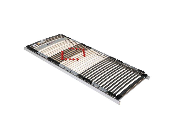 Federholzrahmen Excellence NV 80 x 200cm Buche, Birkenschichtholz Grau