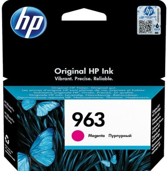 HP 963 (3JA24AE) - Magenta - Cartouche d'encre Magenta