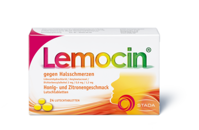 STADA Consumer Health Deutschland GmbH LEMOCIN gegen Halsschmerzen Honig-u.Zitroneng.Lut. 24 St 17537365